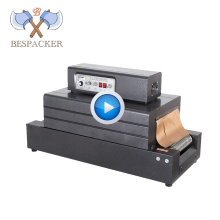 Bespacker BS-B300*150 Ex-Factory price airport luggage shrink packaging machine /heat shrink wrap machine/wrapping machines
